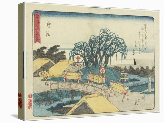 Goyu, 1837-1844-Utagawa Hiroshige-Stretched Canvas