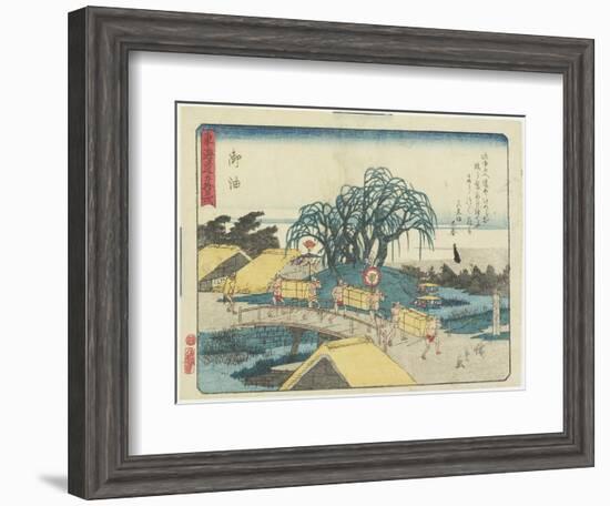 Goyu, 1837-1844-Utagawa Hiroshige-Framed Giclee Print