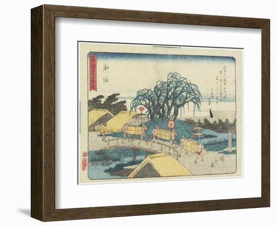 Goyu, 1837-1844-Utagawa Hiroshige-Framed Giclee Print