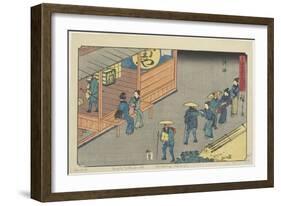 Goyu, 1841-1842-Utagawa Hiroshige-Framed Giclee Print