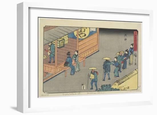 Goyu, 1841-1842-Utagawa Hiroshige-Framed Giclee Print