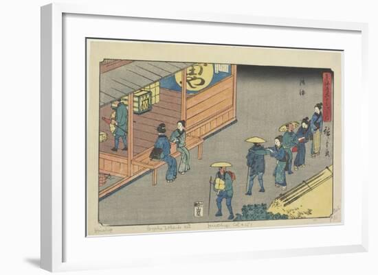 Goyu, 1841-1842-Utagawa Hiroshige-Framed Giclee Print