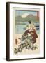 Goyu, April 1855-Utagawa Hiroshige-Framed Giclee Print