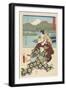 Goyu, April 1855-Utagawa Hiroshige-Framed Giclee Print