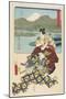 Goyu, April 1855-Utagawa Hiroshige-Mounted Giclee Print