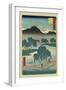 Goyu-Ando Hiroshige-Framed Art Print