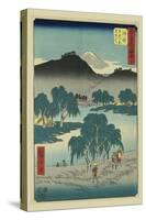 Goyu-Ando Hiroshige-Stretched Canvas