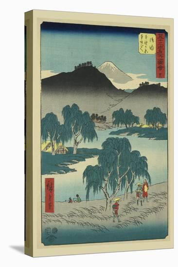 Goyu-Ando Hiroshige-Stretched Canvas