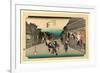 Goyu-Utagawa Hiroshige-Framed Giclee Print