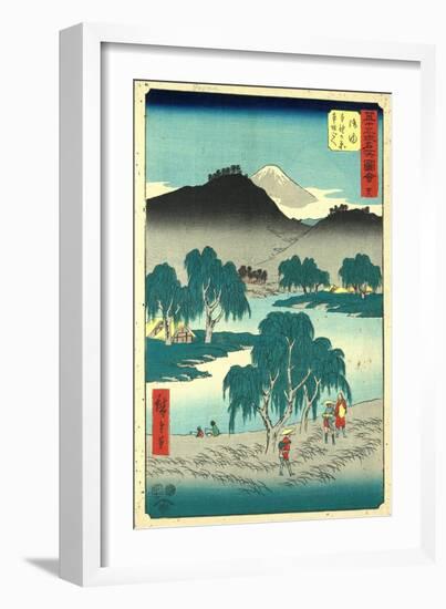 Goyu-Utagawa Hiroshige-Framed Giclee Print