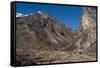 Goyul village between Lingzhi and Chebisa along the Laya-Gasa trekking route, Thimpu District, Bhut-Alex Treadway-Framed Stretched Canvas