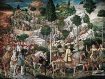 Procession of the Youngest King-Gozzoli Benozzo-Stretched Canvas