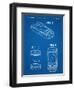 GPS Device Patent-null-Framed Art Print