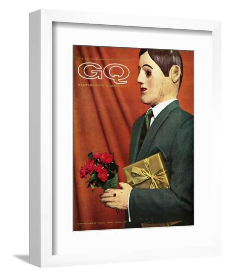 GQ Cover - September 1960-Manuel Denner-Framed Art Print