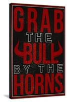 Grab the Bull By the Horns-null-Stretched Canvas