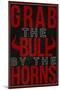 Grab the Bull By the Horns-null-Mounted Poster