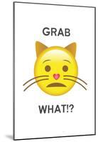 Grab What! Emoji-null-Mounted Poster