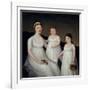 Grace Allison McCurdy and her Daughters, Mary Jane and Letitia Grace, c.1806-Joshua Johnson-Framed Giclee Print