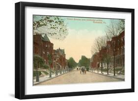 Grace Avenue, Richmond, Virginia-null-Framed Art Print