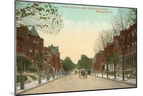 Grace Avenue, Richmond, Virginia-null-Mounted Art Print