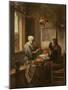 Grace Before Meat, 1660-Jan Havicksz. Steen-Mounted Giclee Print