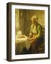 Grace before the Meal, 1927-Evert Pieters-Framed Giclee Print