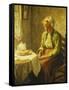 Grace before the Meal, 1927-Evert Pieters-Framed Stretched Canvas