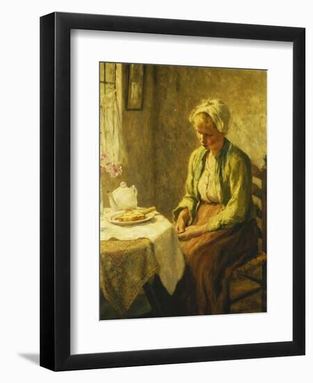 Grace before the Meal, 1927-Evert Pieters-Framed Giclee Print