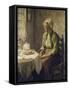 Grace before the Meal-Evert Pieters-Framed Stretched Canvas