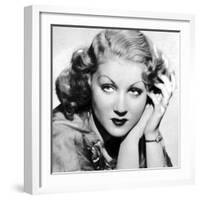 Grace Bradley, American Actress, 1934-1935-null-Framed Photographic Print