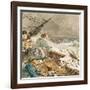 Grace Darling and Her Father Saving the Shipwrecked Crew, 17th September 1838-William Bell Scott-Framed Giclee Print