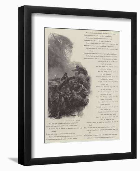 Grace Darling-William Heysham Overend-Framed Premium Giclee Print