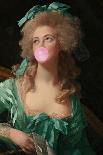Madame Bubble-Gum-Grace Digital Art Co-Mounted Photographic Print