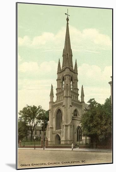 Grace Episcopal Church, Charleston, South Carolina-null-Mounted Art Print