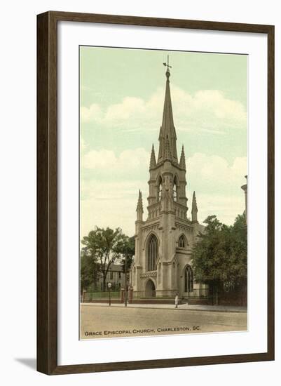 Grace Episcopal Church, Charleston, South Carolina-null-Framed Art Print