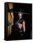 Grace Jones, Wearing Unusual Hat-John Paschal-Framed Stretched Canvas