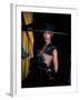 Grace Jones, Wearing Unusual Hat-John Paschal-Framed Premium Photographic Print