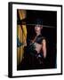 Grace Jones, Wearing Unusual Hat-John Paschal-Framed Premium Photographic Print