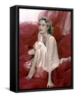 Grace Kelly (1929- 1982) promo photo for film Rear window, 1954 (photo)-null-Framed Stretched Canvas