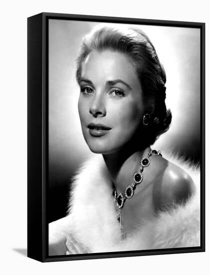 Grace Kelly, 1955-null-Framed Stretched Canvas