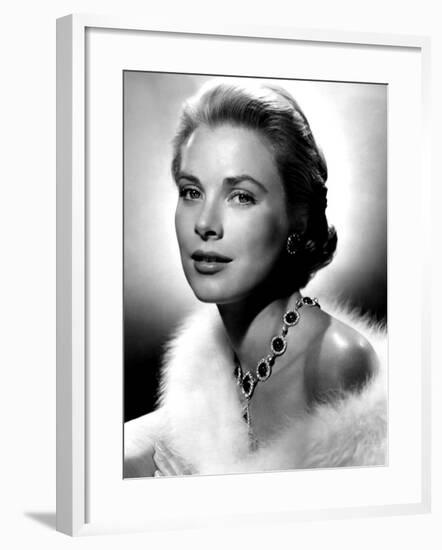 Grace Kelly, 1955-null-Framed Photo