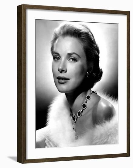 Grace Kelly, 1955-null-Framed Photo