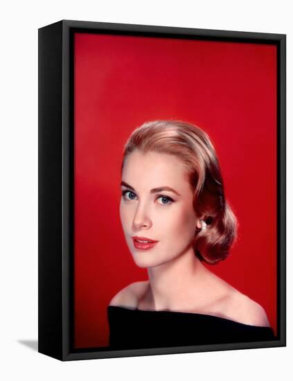 Grace Kelly, 1956 (photo)-null-Framed Stretched Canvas