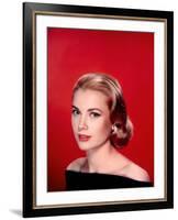 Grace Kelly, 1956 (photo)-null-Framed Photo