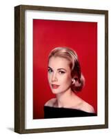 Grace Kelly, 1956 (photo)-null-Framed Photo