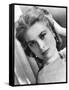 Grace Kelly (b/w photo)-null-Framed Stretched Canvas