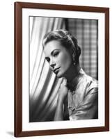 Grace Kelly (b/w photo)-null-Framed Photo