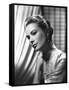 Grace Kelly (b/w photo)-null-Framed Stretched Canvas