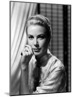 Grace Kelly (b/w photo)-null-Mounted Photo