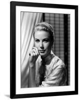 Grace Kelly (b/w photo)-null-Framed Photo